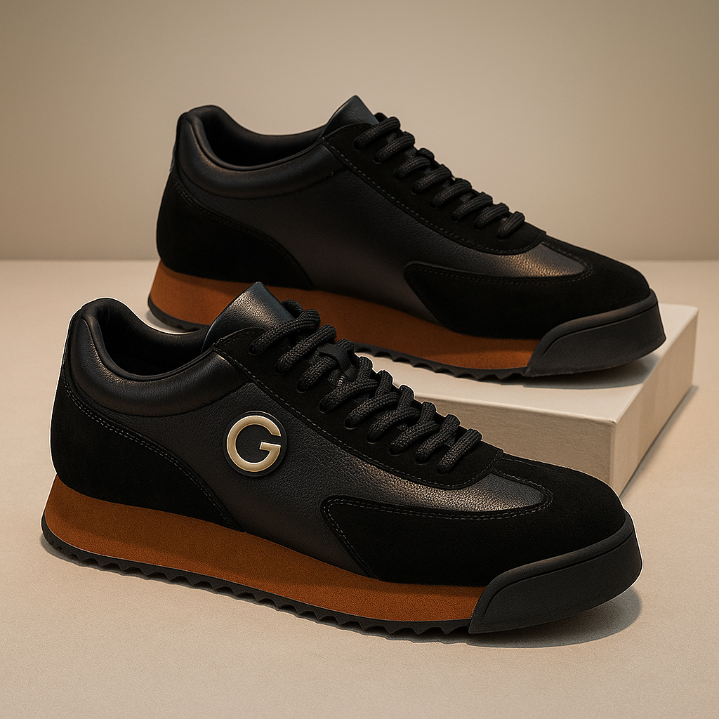 Men's Retro Runner Trainers | Lace Up
