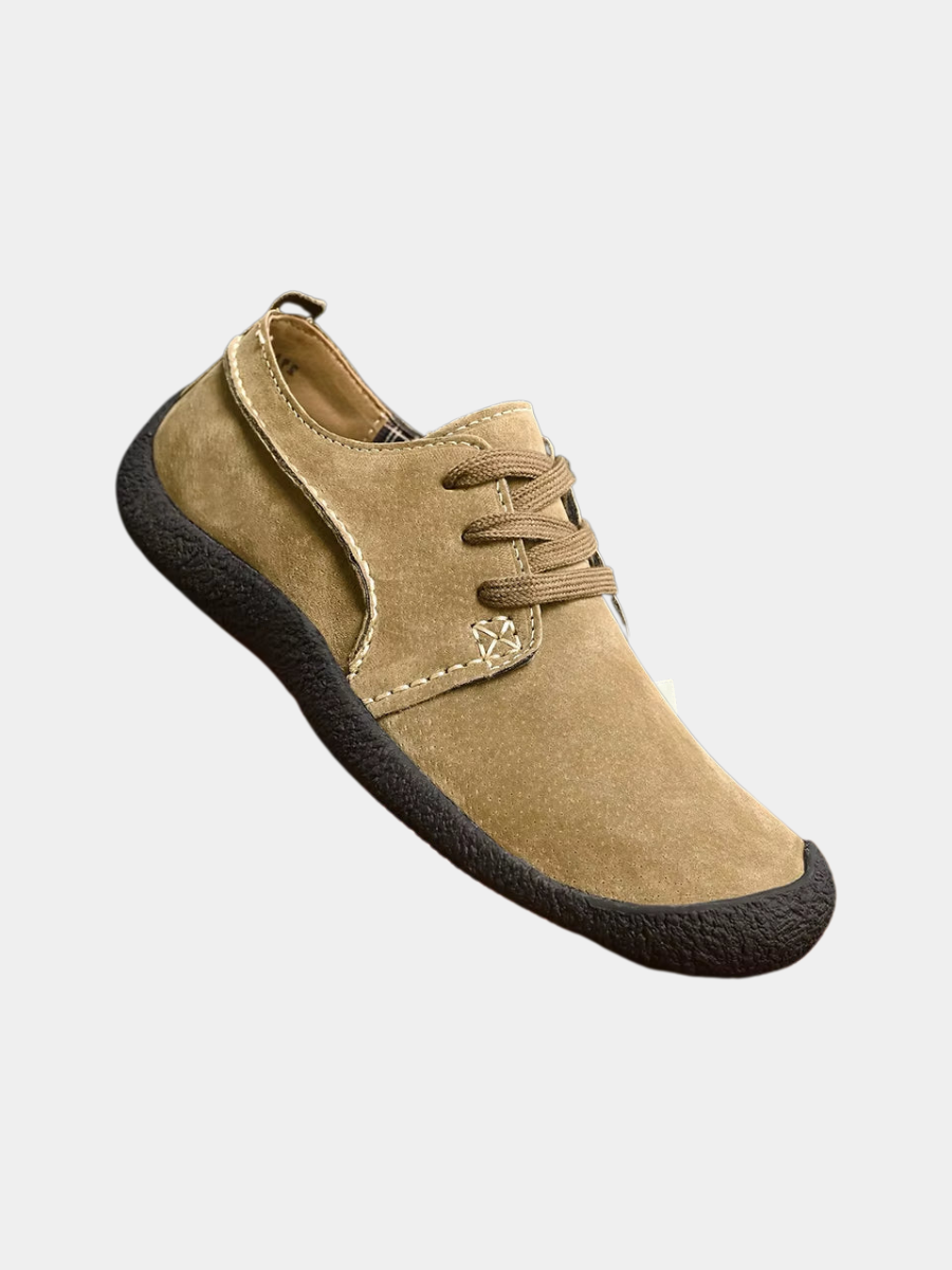 Men's Suede-Look Derby Shoes | Lace Up