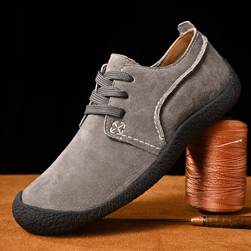 Men's Suede-Look Derby Shoes | Lace Up