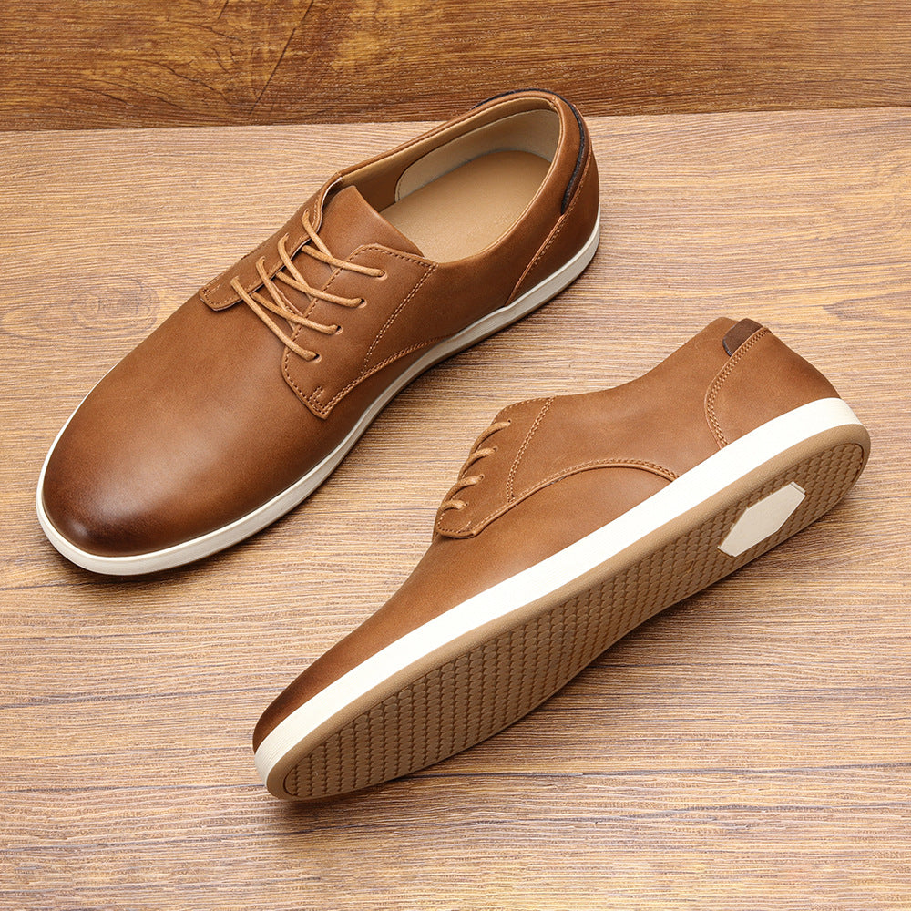 Men's Lace-Up Sneakers Shoes | Low Top
