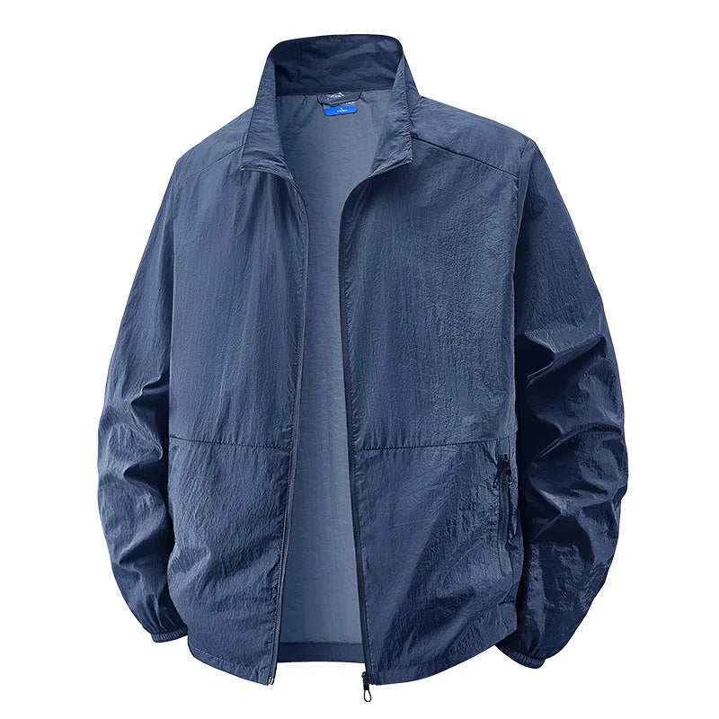 Men's Lightweight Windbreaker Jacket | Zip Up