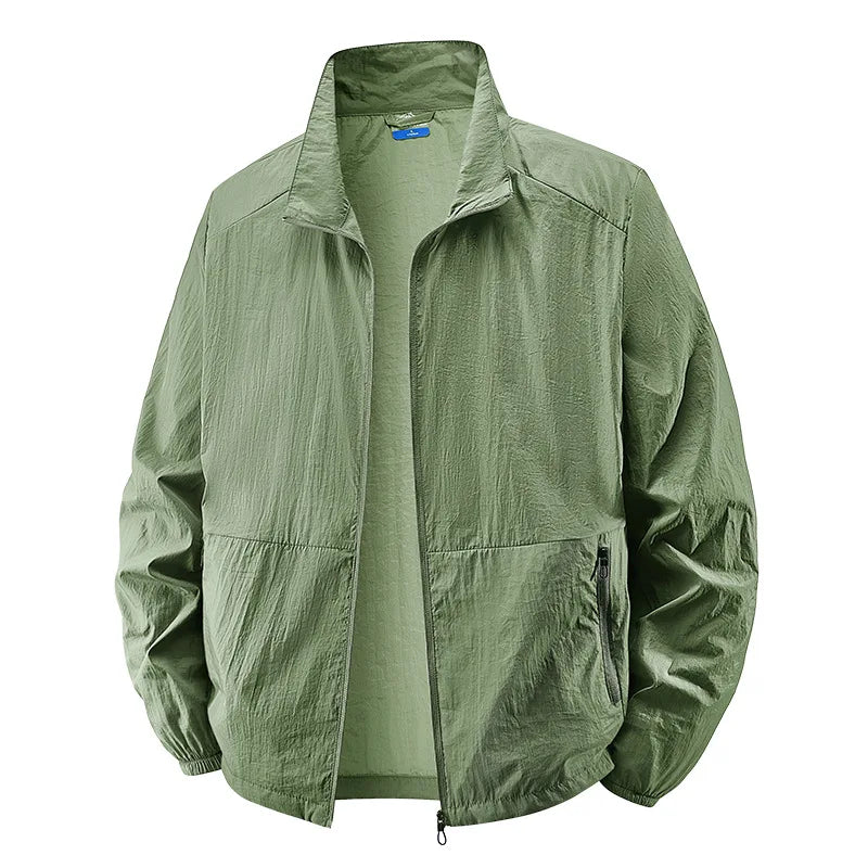 Men's Lightweight Windbreaker Jacket | Zip Up