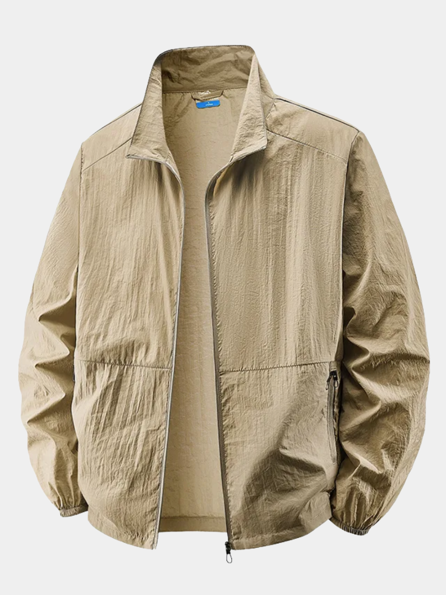 Men's Lightweight Windbreaker Jacket | Zip Up