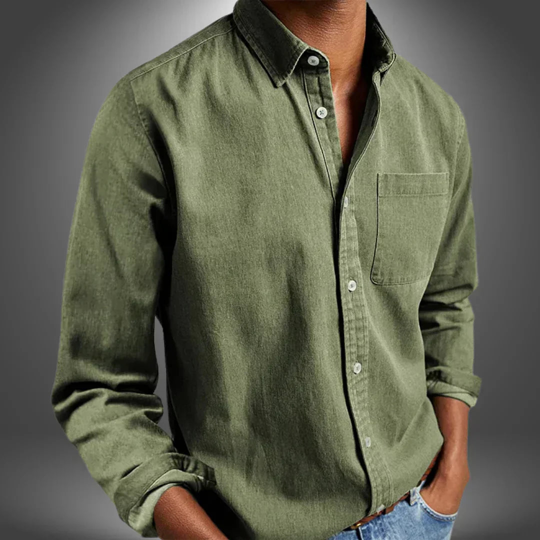 Men's Button-Down Utility Shirt | Long Sleeve