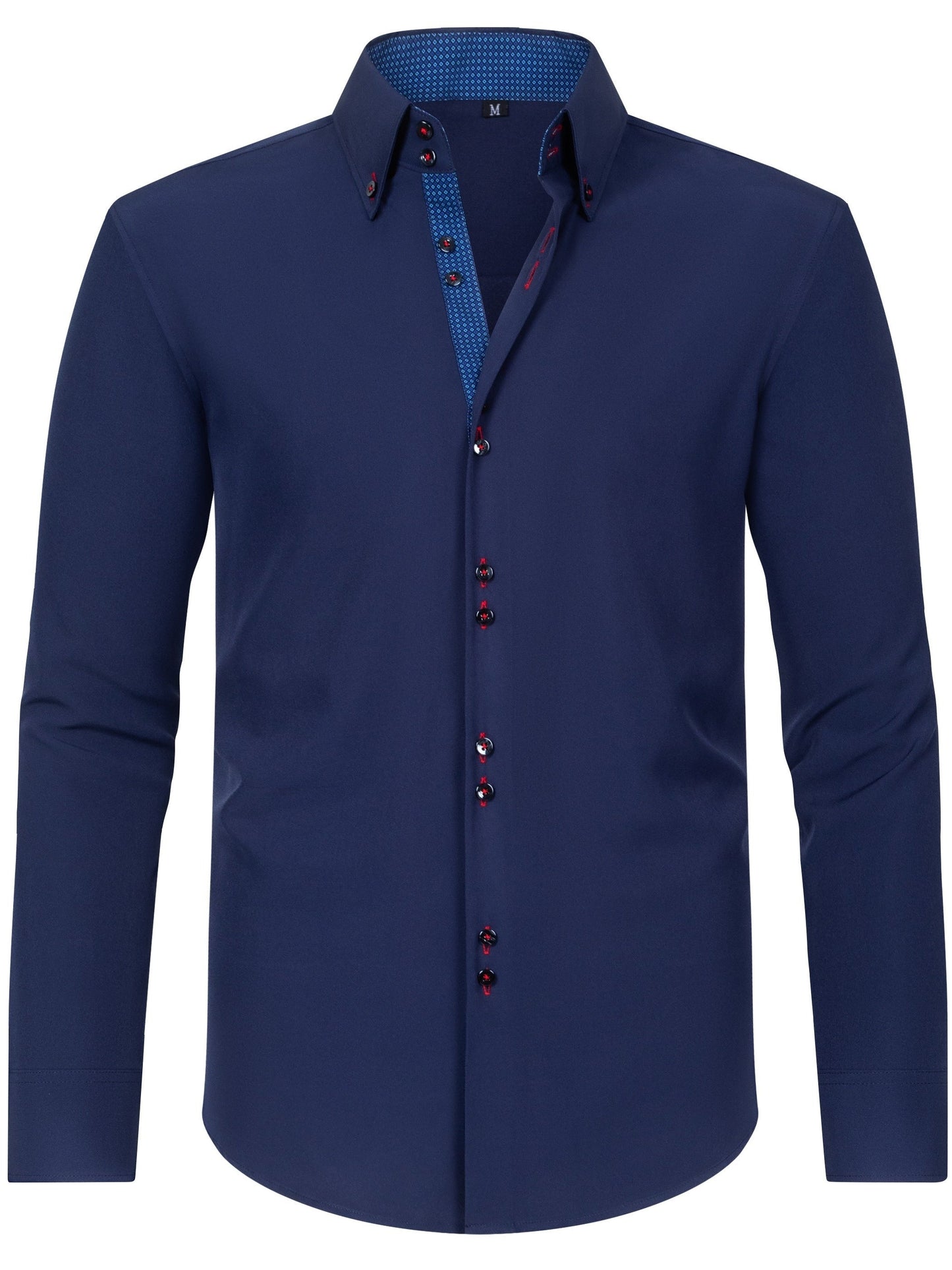 Men's Long Sleeve Button-Down Shirt | Slim Fit