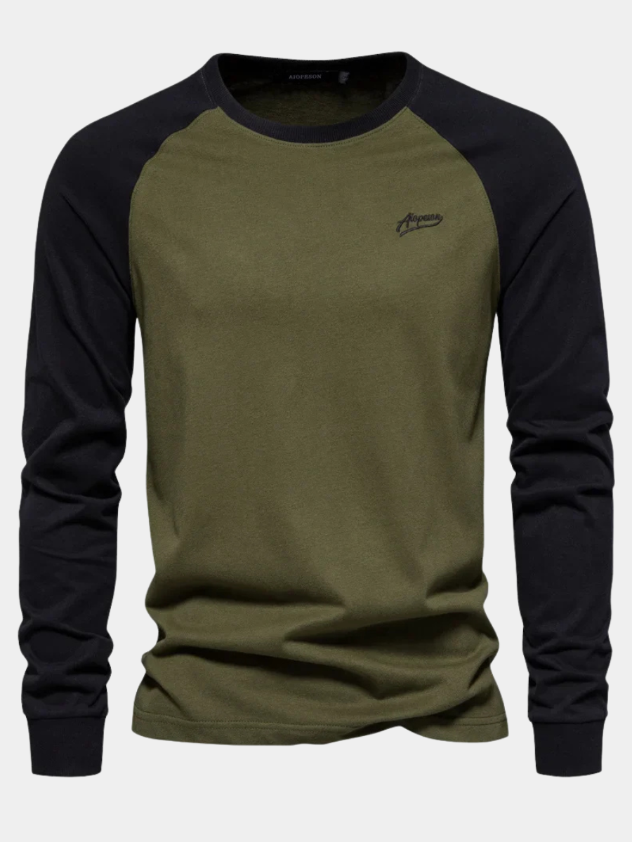 Men's Raglan Baseball T- T-Shirt | Long Sleeve