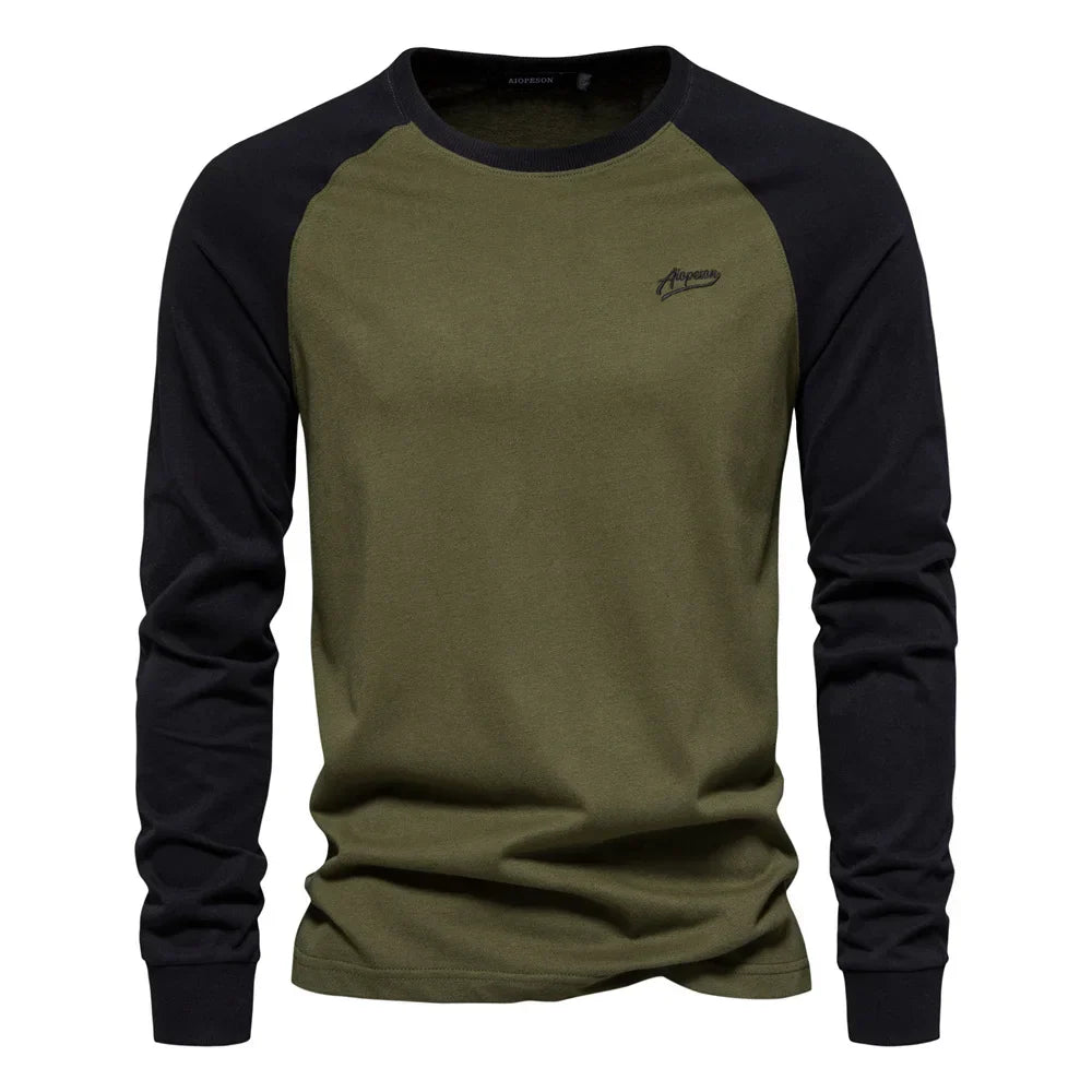 Men's Raglan Baseball T- T-Shirt | Long Sleeve