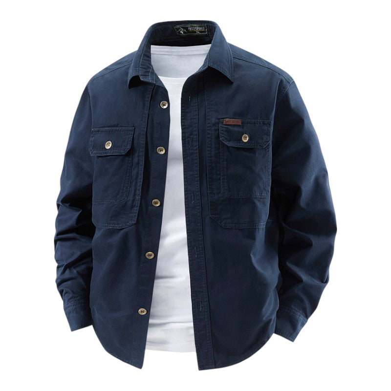 Men's Utility Overshirt | Long Sleeve