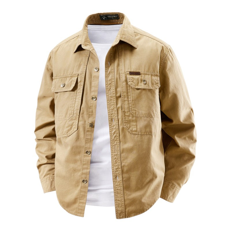 Men's Utility Overshirt | Long Sleeve