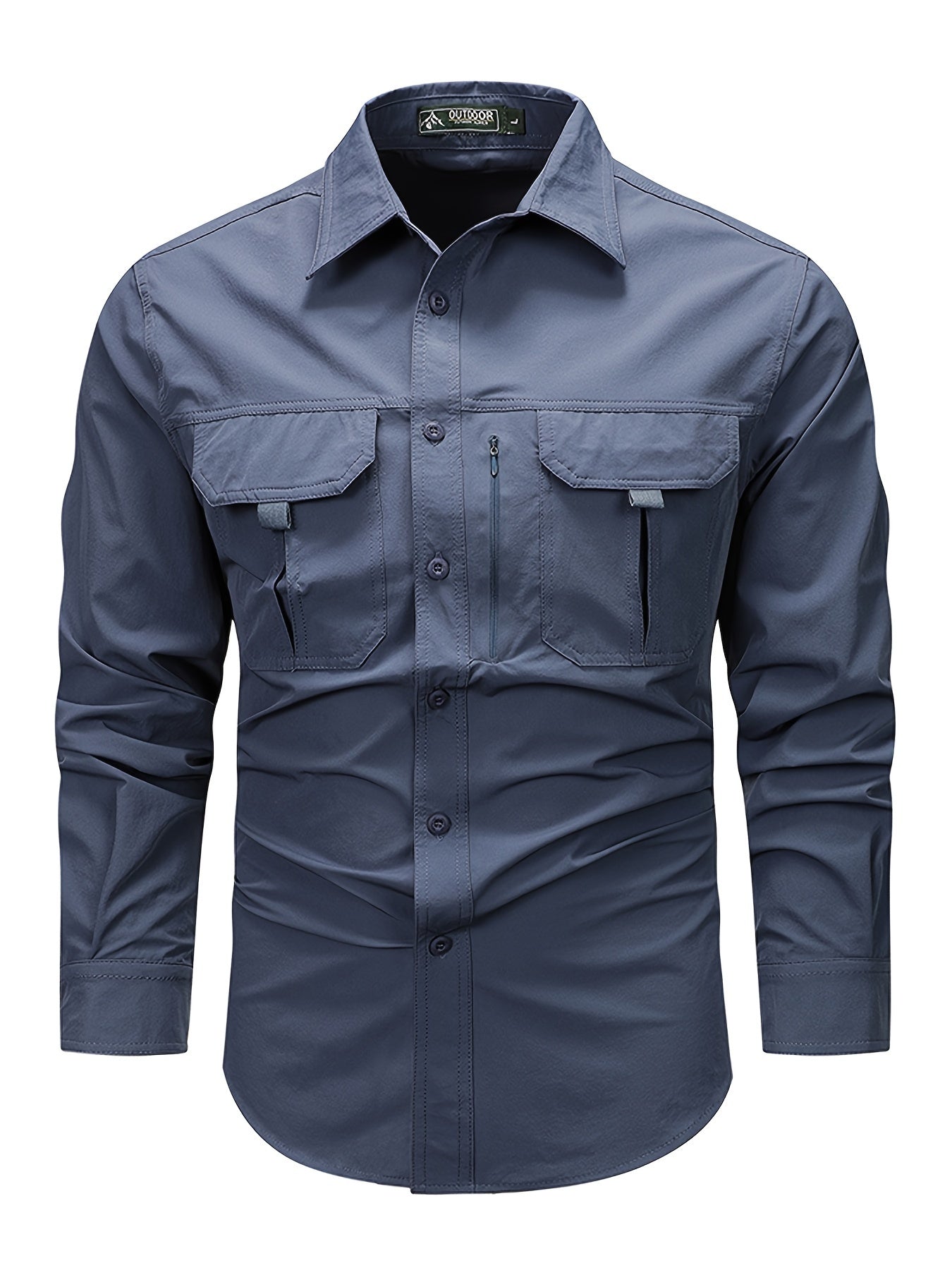 Men's Tactical Cargo Shirt | Long Sleeve