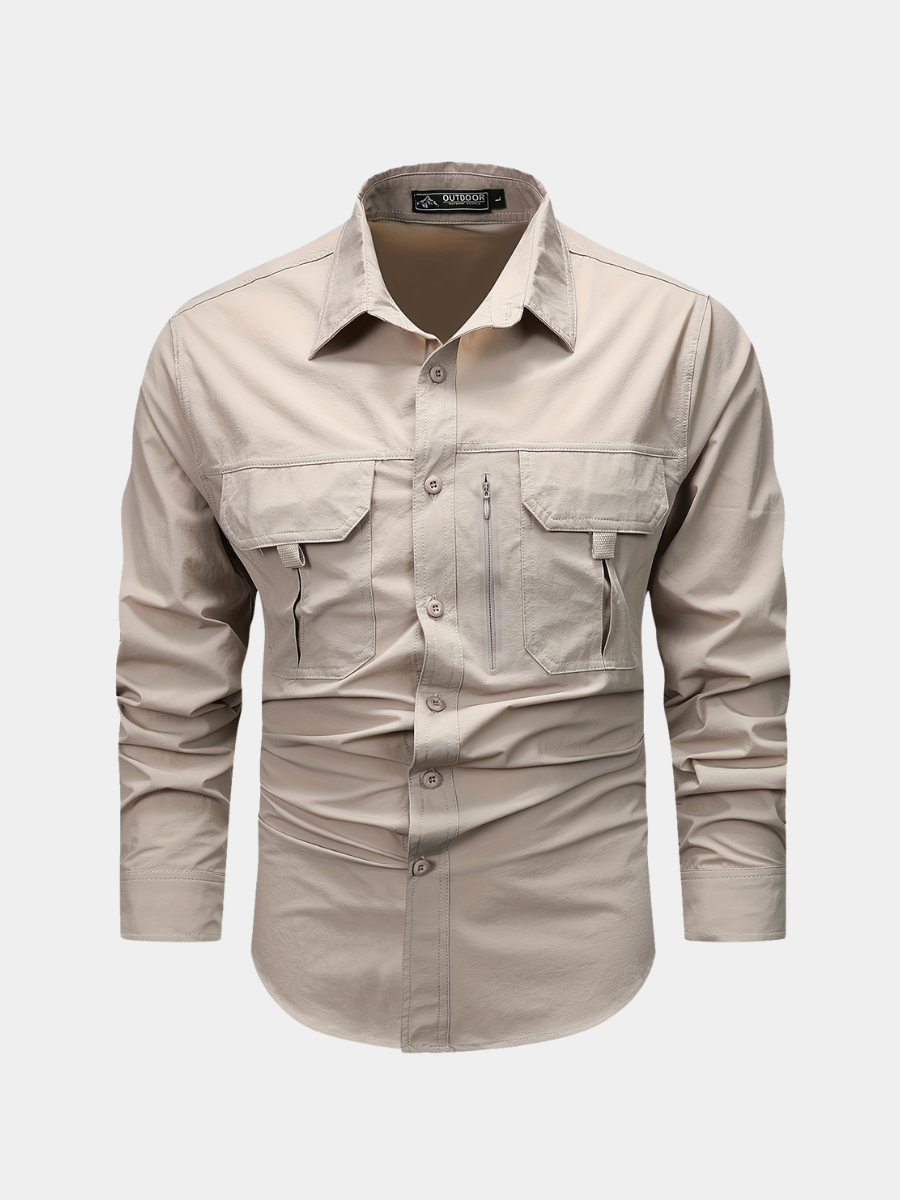 Men's Tactical Cargo Shirt | Long Sleeve