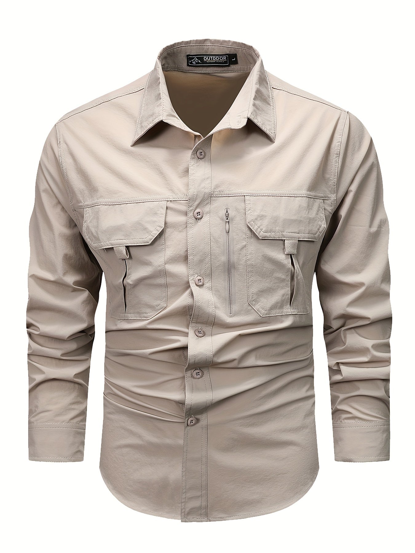 Men's Tactical Cargo Shirt | Long Sleeve