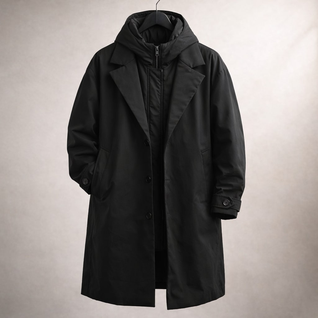 Men's Weatherproof Coat | Notch Lapel