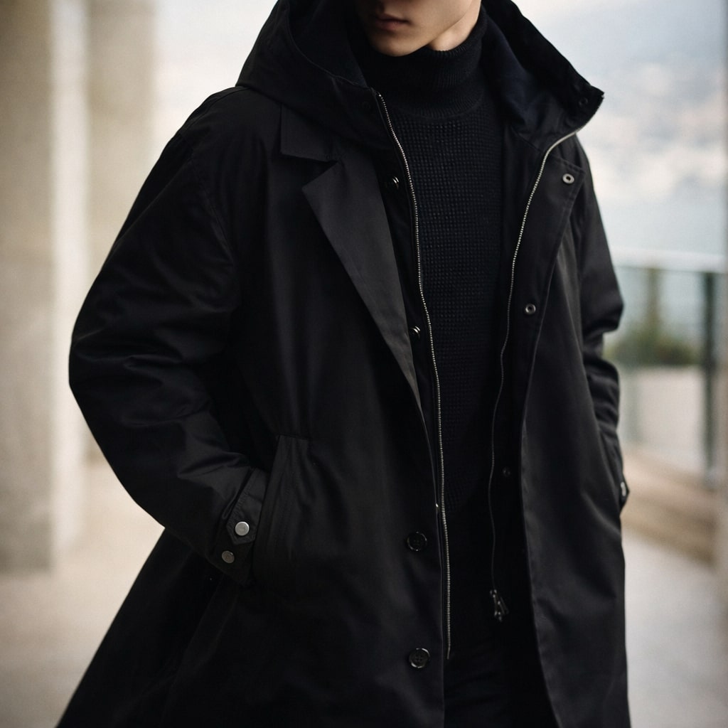 Men's Weatherproof Coat | Notch Lapel