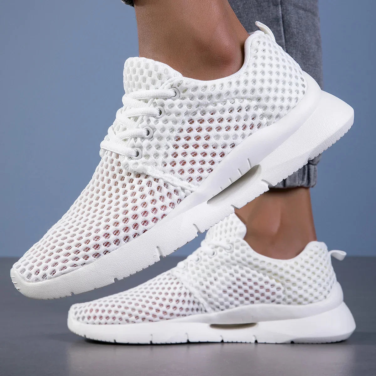Men's Mesh Trainers | Lace Up
