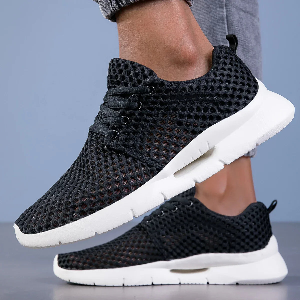 Men's Mesh Trainers | Lace Up