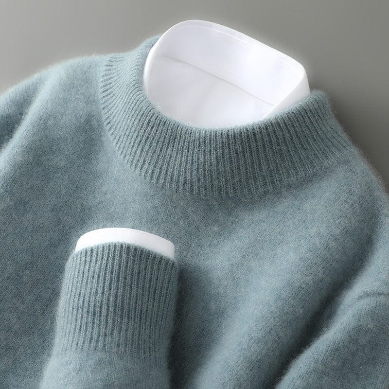 Men's Mock Neck Jumper | Long Sleeve