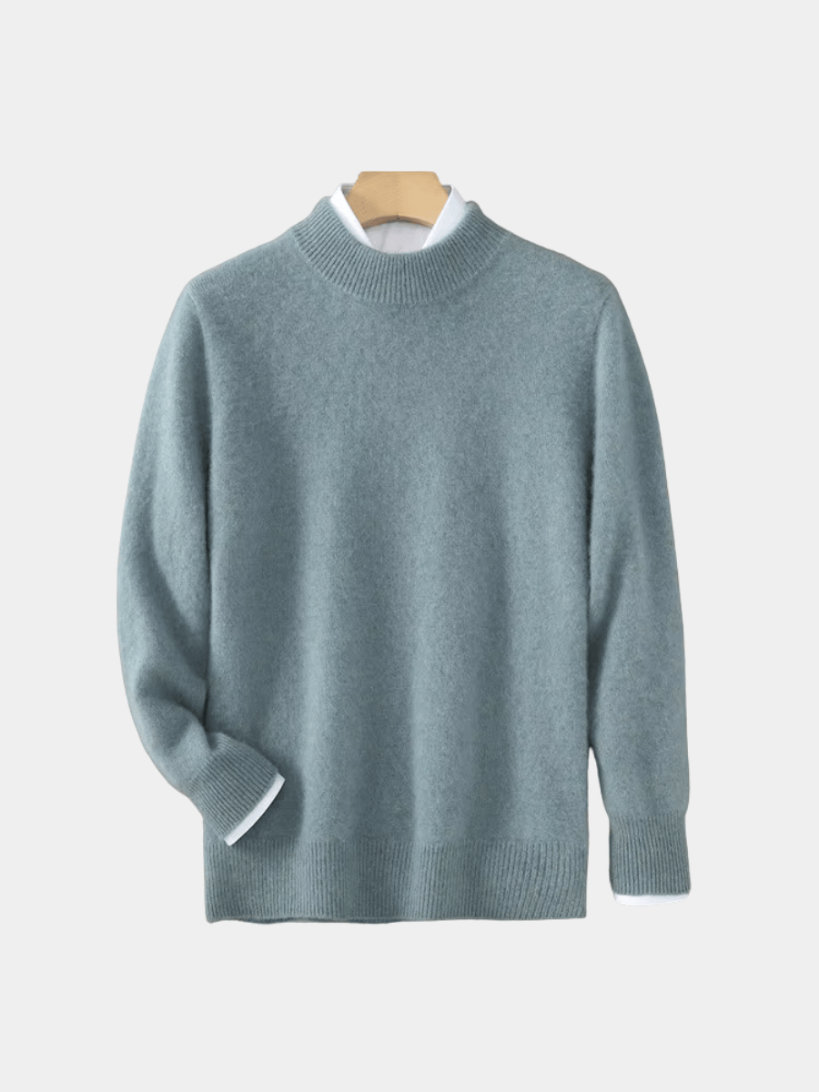 Men's Mock Neck Jumper | Long Sleeve