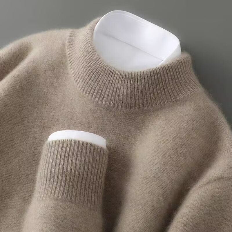 Men's Mock Neck Jumper | Long Sleeve