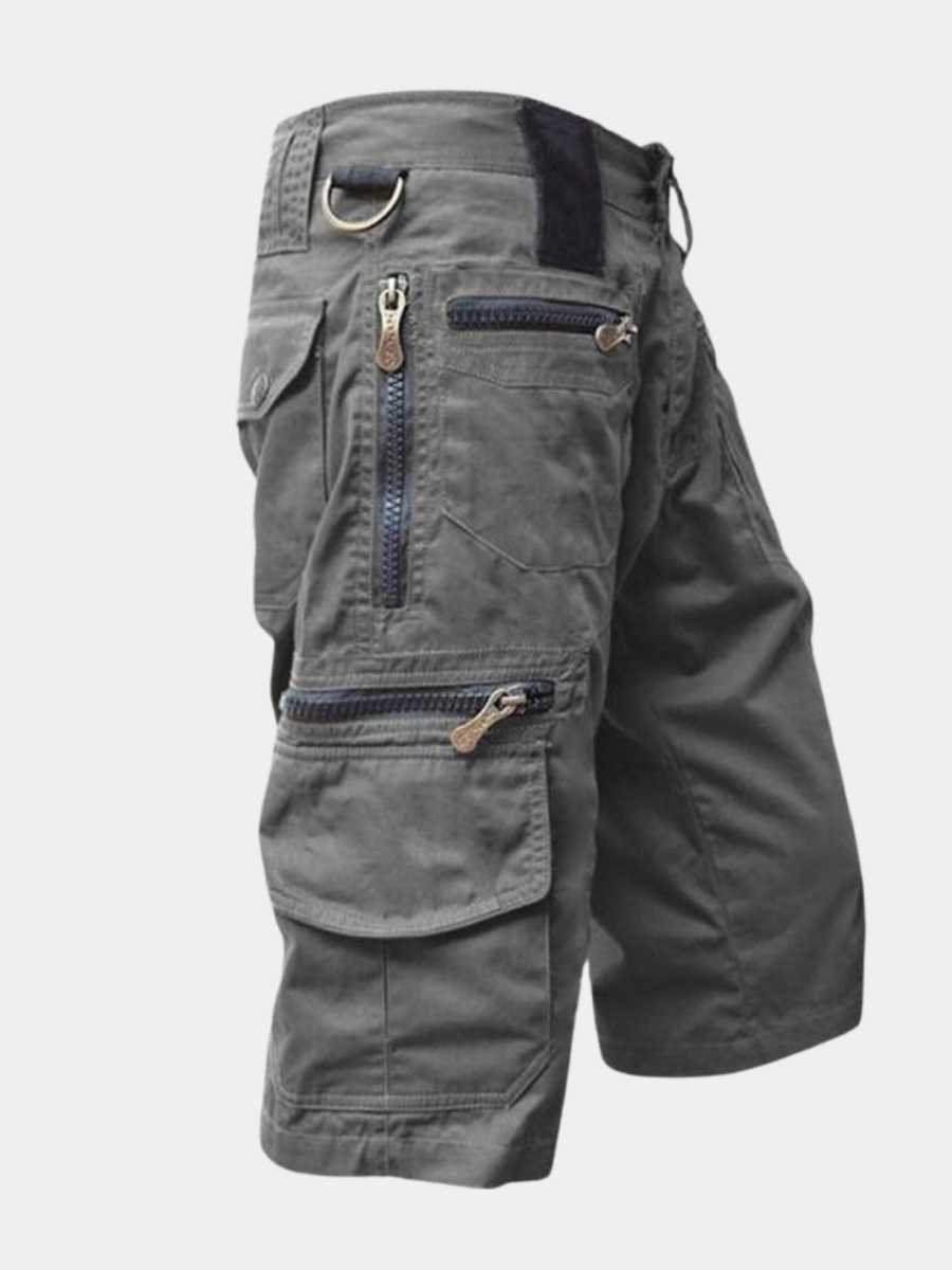 Men's Tactical Cargo Shorts | Zip Pocket