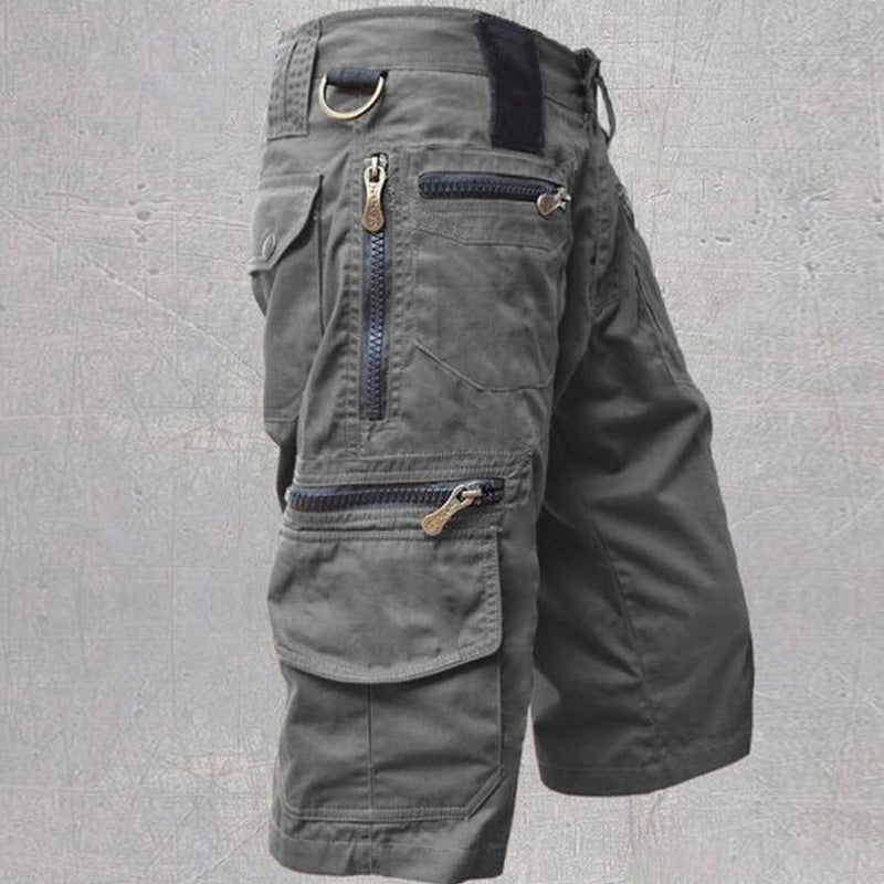 Men's Tactical Cargo Shorts | Zip Pocket