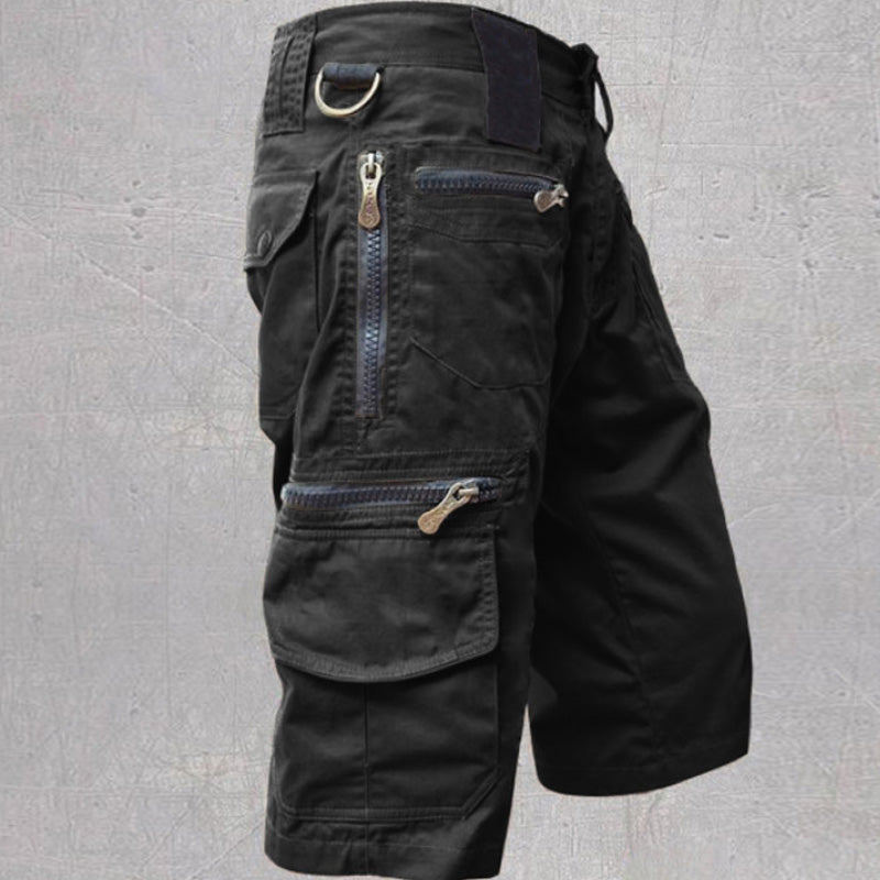 Men's Tactical Cargo Shorts | Zip Pocket