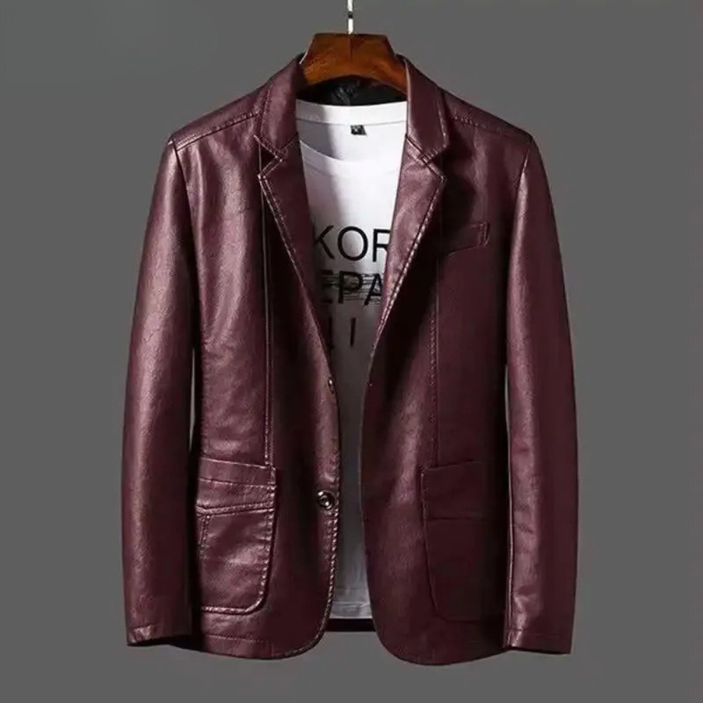 Men's Notch Lapel Blazer | Two Button