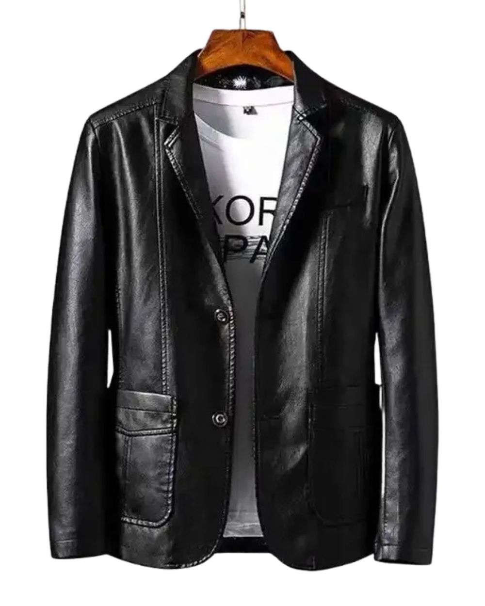 Men's Notch Lapel Blazer | Two Button