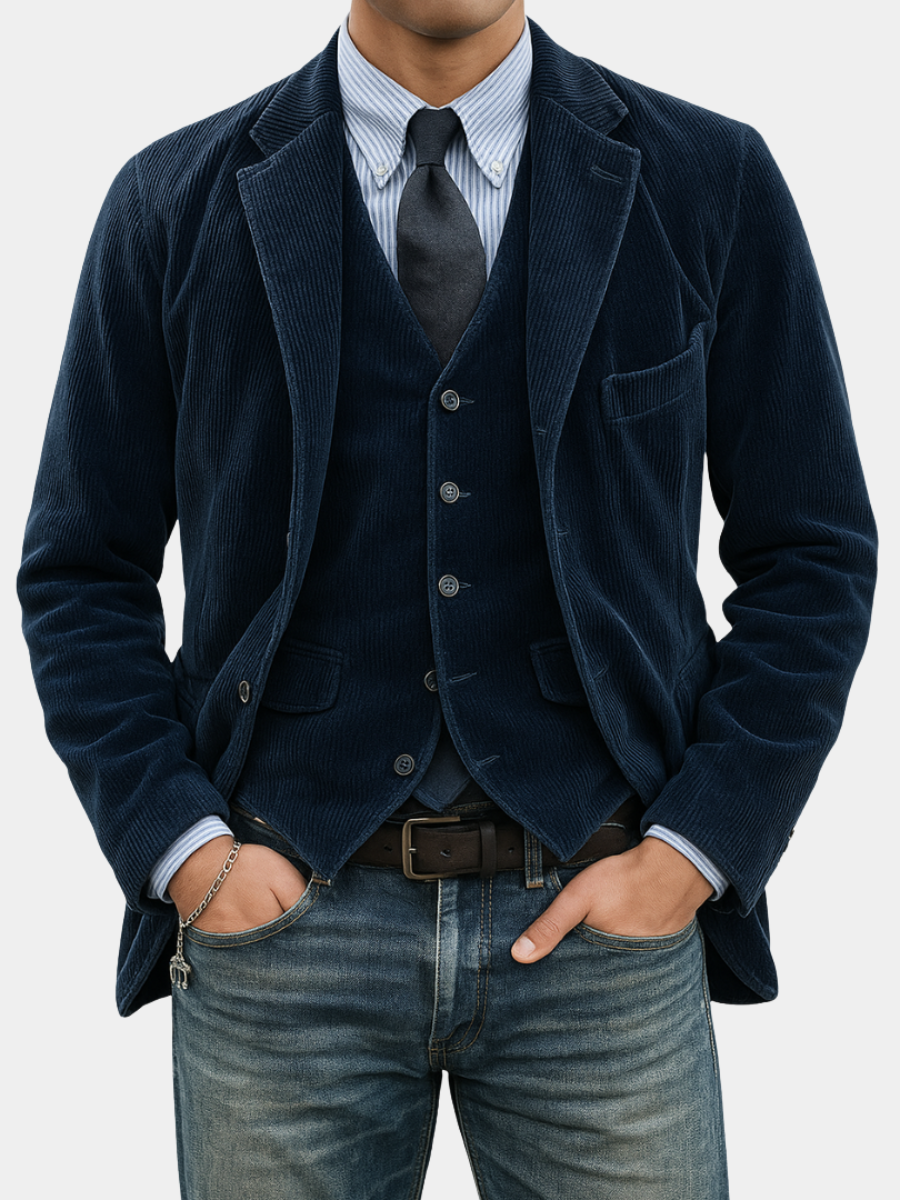 Men's Slim Blazer | Notch Lapel