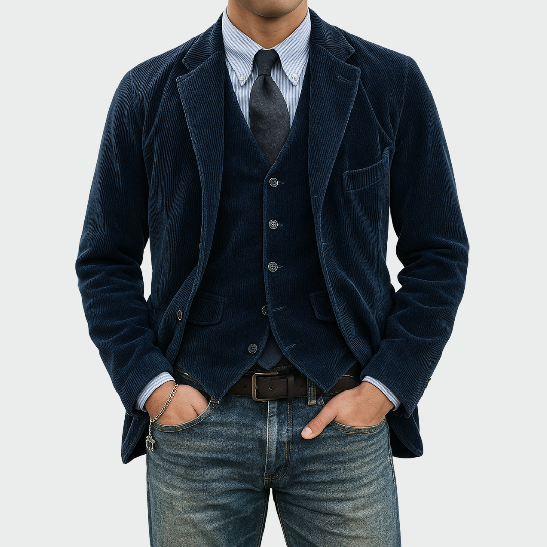 Men's Slim Blazer | Notch Lapel