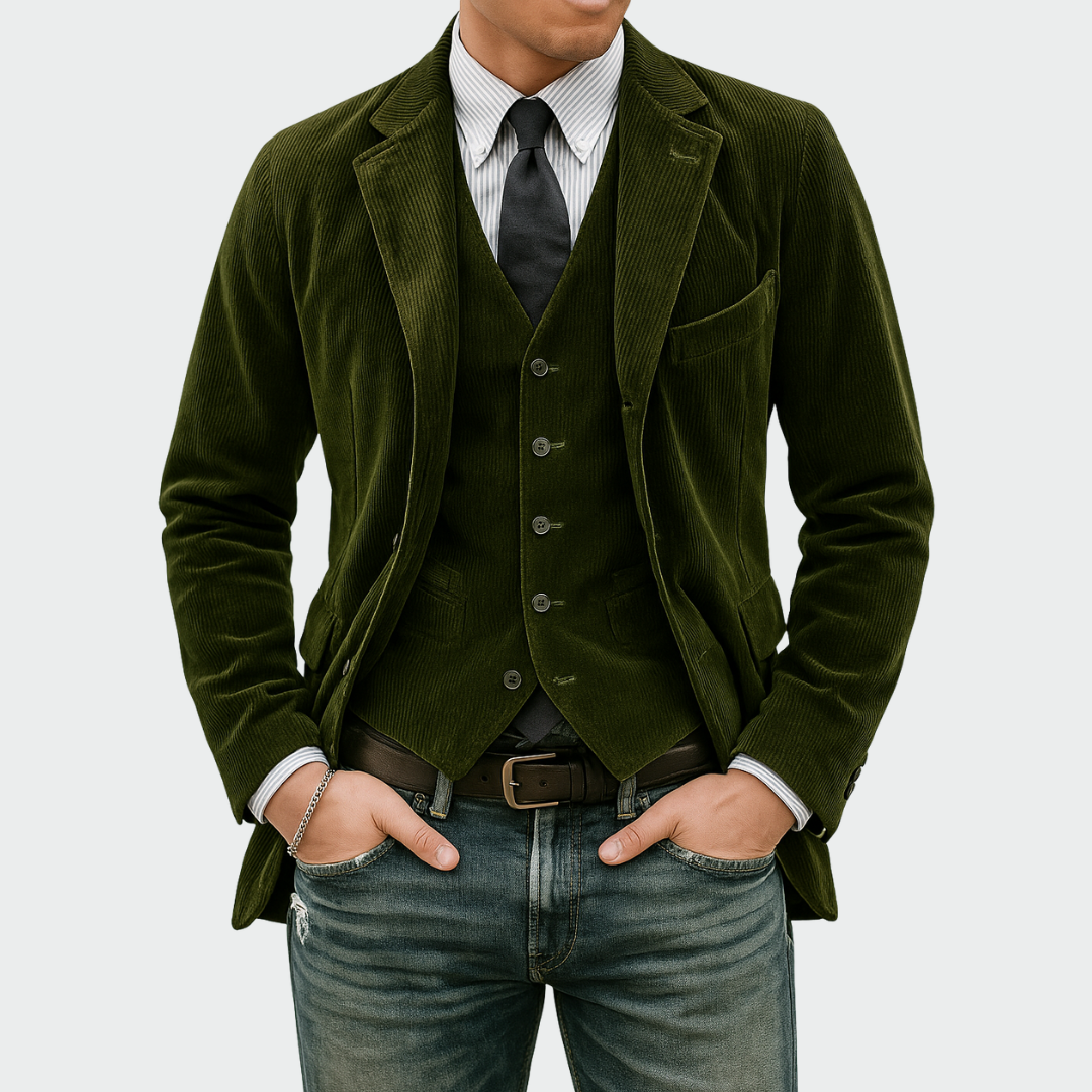 Men's Slim Blazer | Notch Lapel