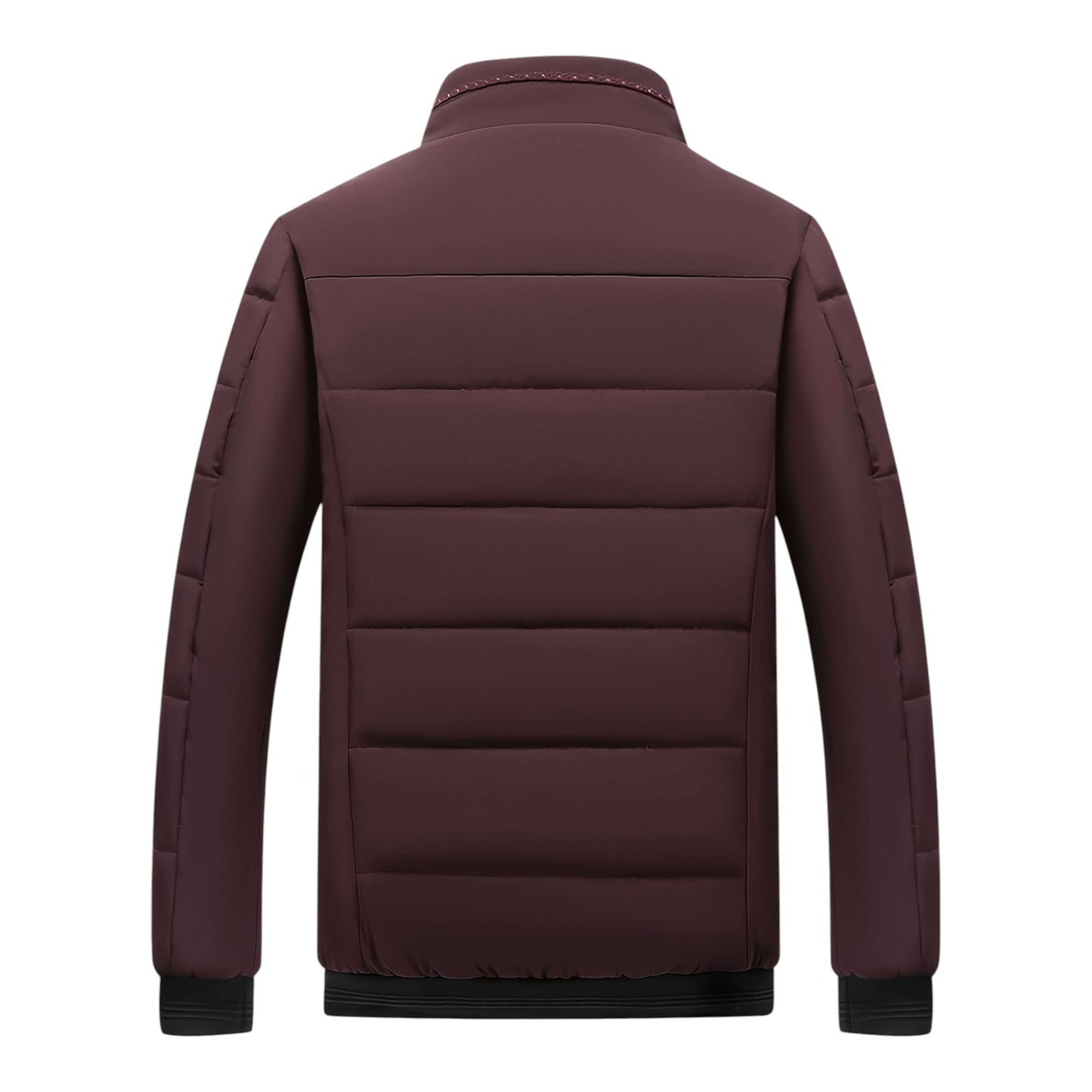 Men's Padded Funnel Neck Jacket | Zip Up