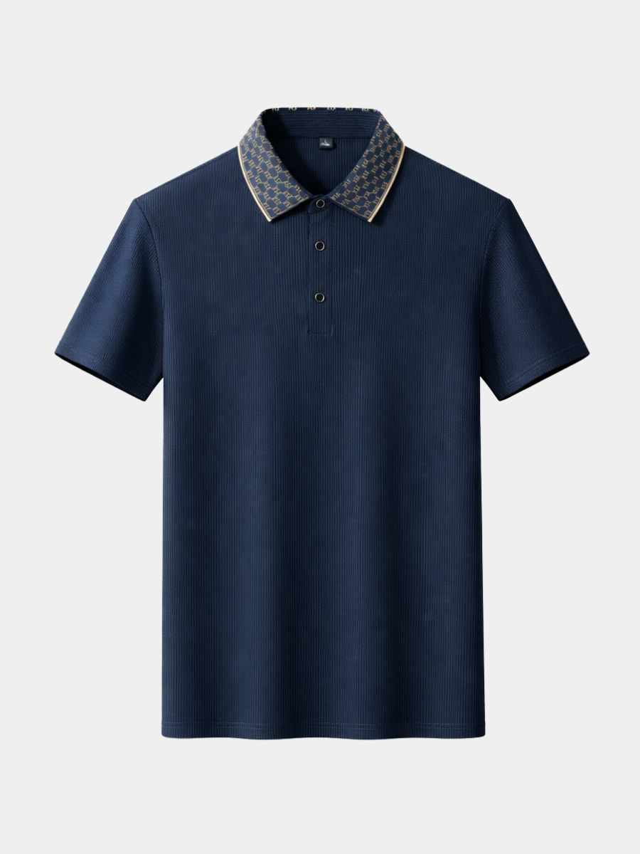 Men's Pique Collar Polo Shirt | Short Sleeve