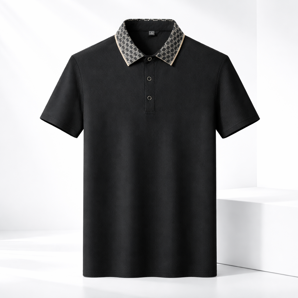 Men's Pique Collar Polo Shirt | Short Sleeve