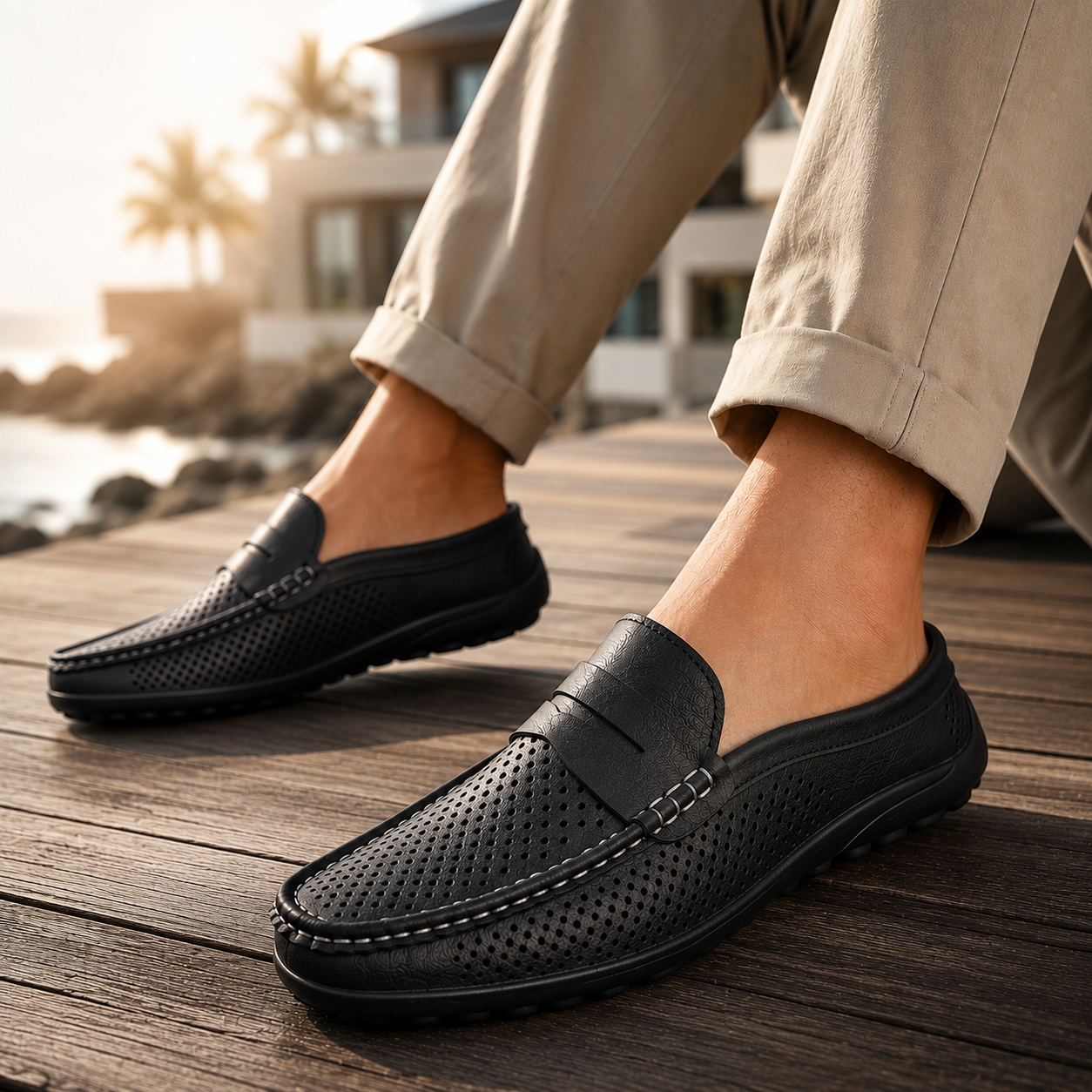 Men's Chunky Sole Shoes | Lace Up