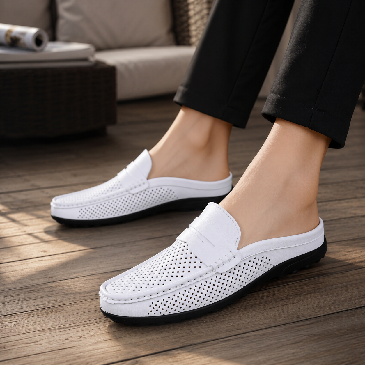Men's Chunky Sole Shoes | Lace Up