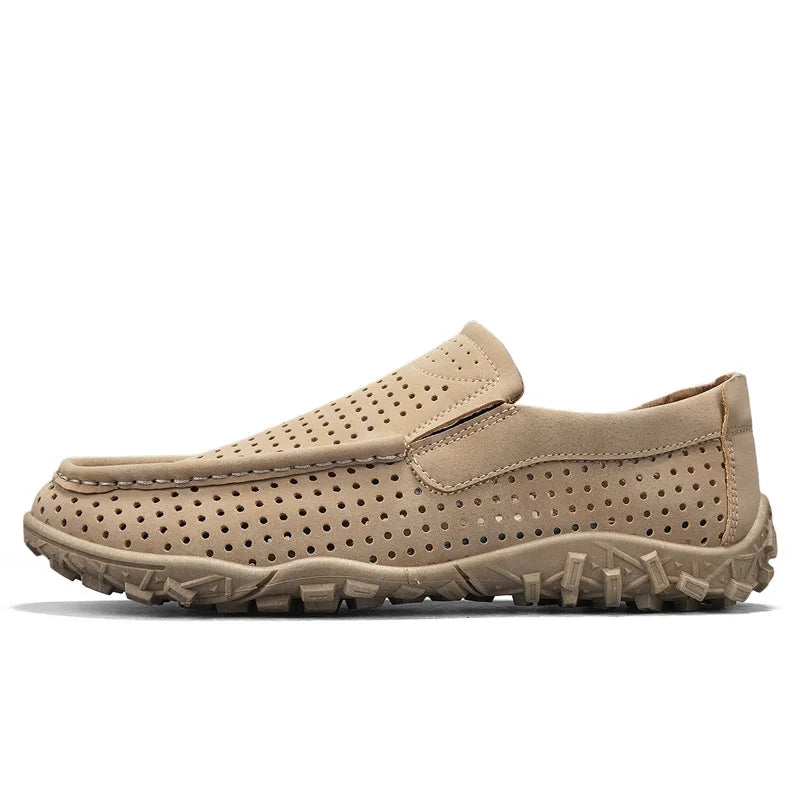 Men's Perforated Loafers | Slip On