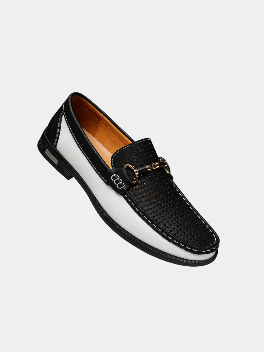 Men's Perforated Horsebit Loafers | Slip On