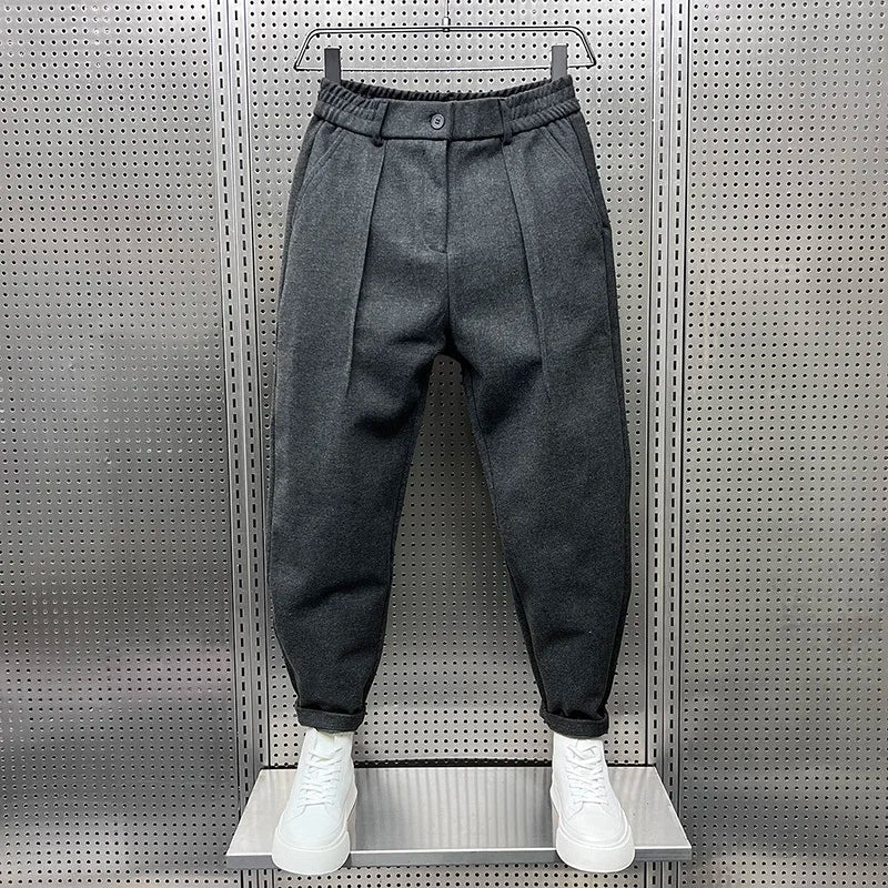 Men's Work Trousers | Cuffed Hem