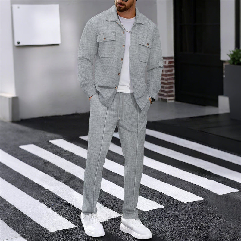 Men's Long Sleeve Overshirt | Button Up