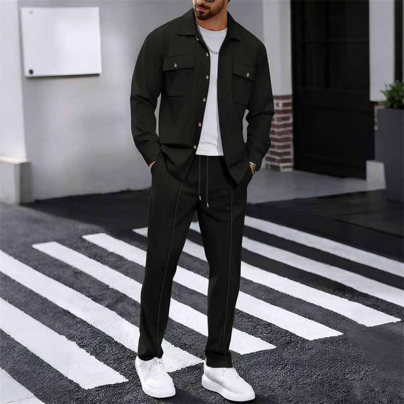 Men's Long Sleeve Overshirt | Button Up