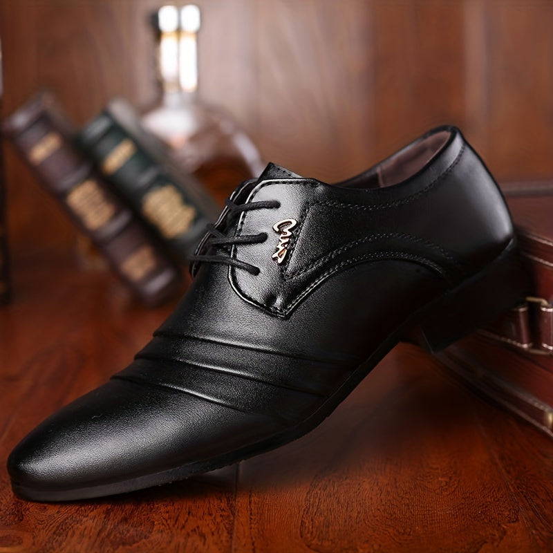 Men's Pointed Toe Loafers | Lace Up