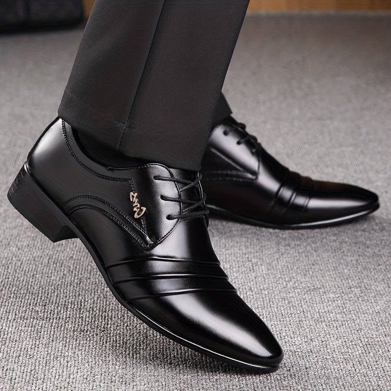 Men's Pointed Toe Loafers | Lace Up