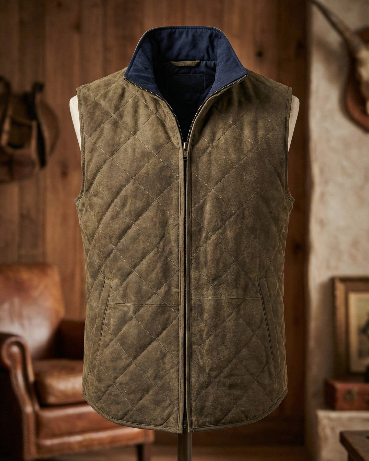 Men's Bomber Weatherproof Gilet | Full Zip