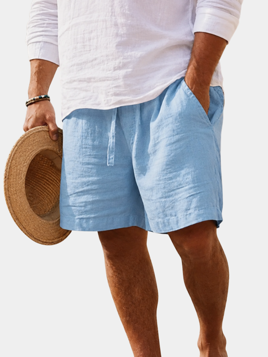 Men's Drawstring Beach Shorts | Summer