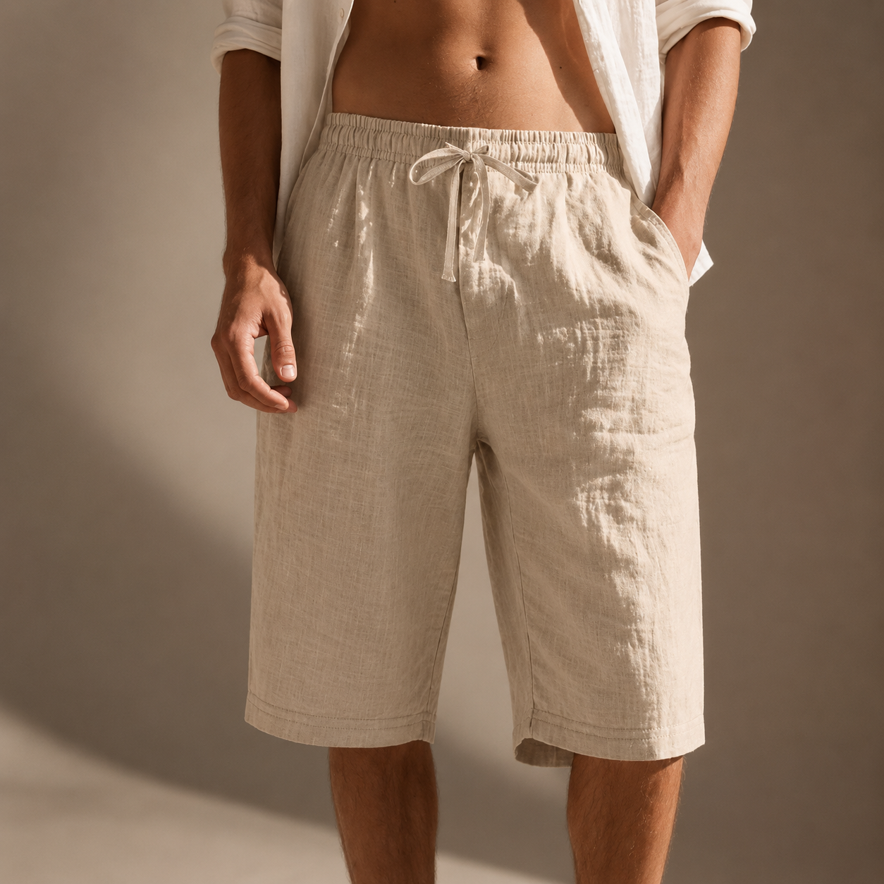 Men's Swimming Shorts | Drawstring Waist