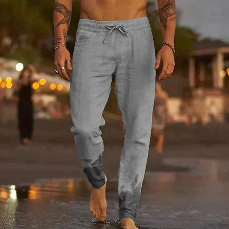 Men's Chino Trousers | Cuffed Hem