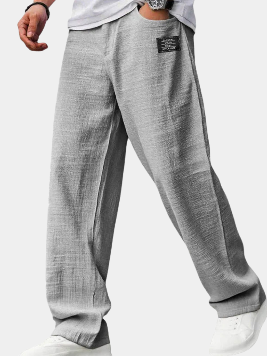 Men's Cargo Work Trousers | Elastic Waist