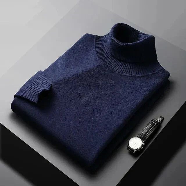 Men's Turtleneck Jumper | Long Sleeve