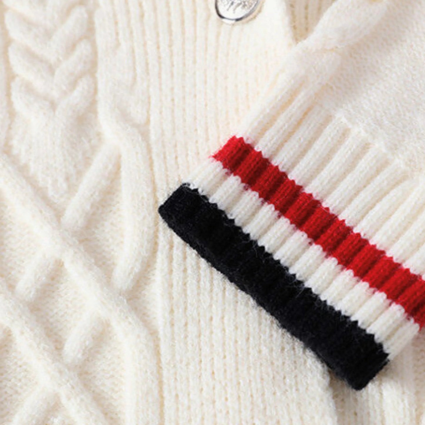 Men's Cable Knit Cardigan | Shawl Collar